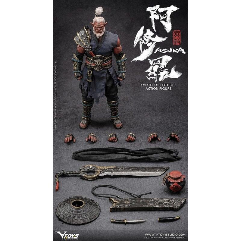 VTOYS VSD006 Asura 阿修羅 赤刹鬼　浪人1 /12フィギュア VTOYS VSD006 Asura 阿修羅 赤刹鬼 浪人1 /12フィギュア