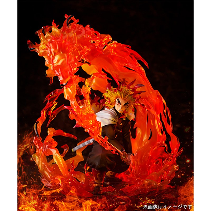 アニプレックス 1/8 鬼滅の刃 煉獄杏寿郎 炎の呼吸 奥義 玖ノ型・煉獄 TVアニメ『鬼滅の刃』より、炎の呼吸 奥義「玖ノ型・煉獄」が1/8