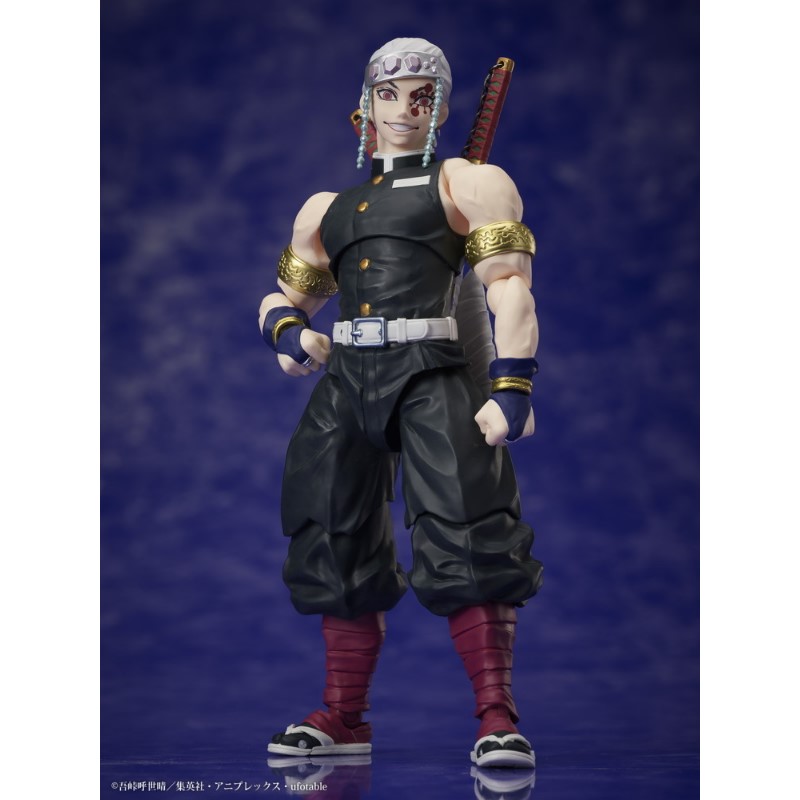 代理版ANIPLEX 1/12 BUZZmod 鬼滅之刃遊郭篇音柱宇髓天元.機獸新世紀