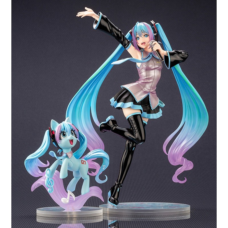 壽屋MY LITTLE PONY 美少女初音未來feat. 彩虹小馬.5月預購品.麗王.鋼 