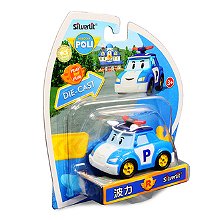 Poli波力 3吋合金車 警車 波力,Poli波力 3吋合金車 警車 波力