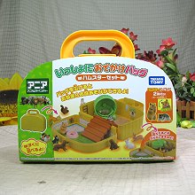 TakaraTomy 寵物家族系列 倉鼠提盒組,TakaraTomy 寵物家族系列 倉鼠提盒組